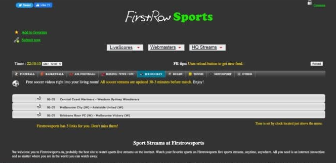 FirstRowSports.eu